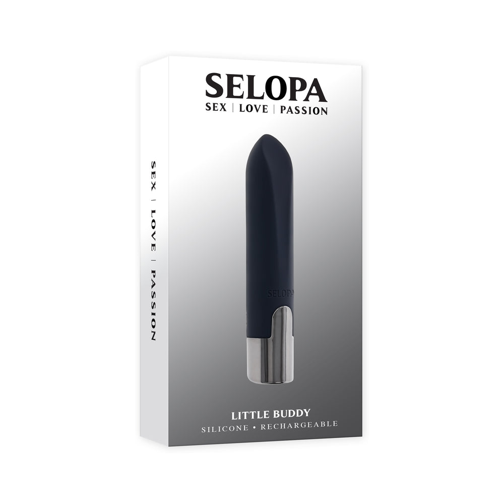 Selopa - Selopa Little Buddy Black - Vibrators - Silicone