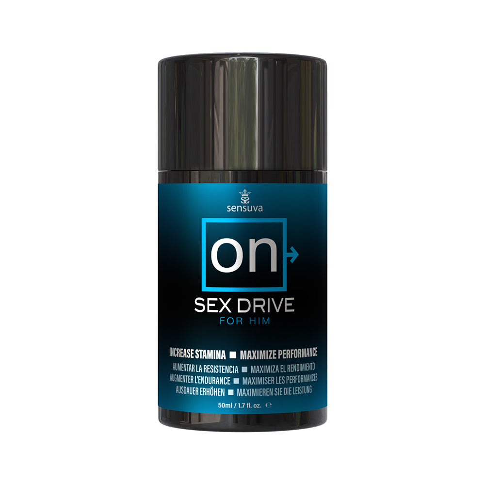 Sensuva - Sensuva ON Sex Drive Testosterone Cream 1.7 oz. - Supplements & Enhancers - Liquid