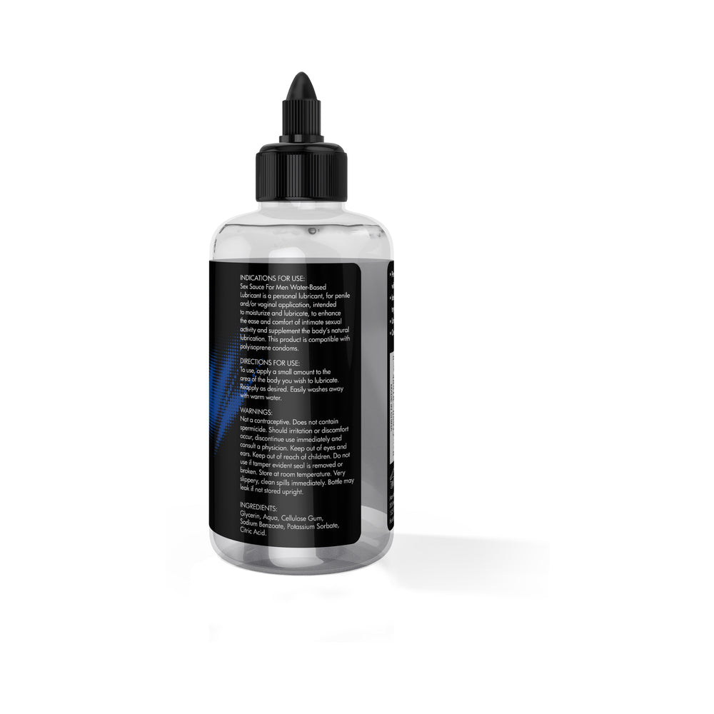XR Brands - Naughty Jane''s Sex Sauce for Men Water-Based Lubricant 8 oz. - Lubricants, Creams & Glides - Liquid