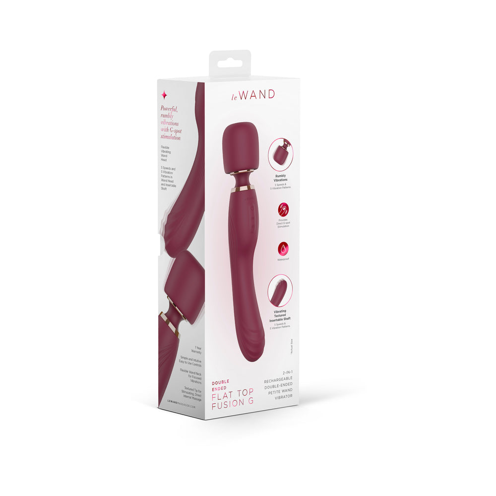Le Wand - Le Wand Flat Top Fusion G - Vibrators - Silicone