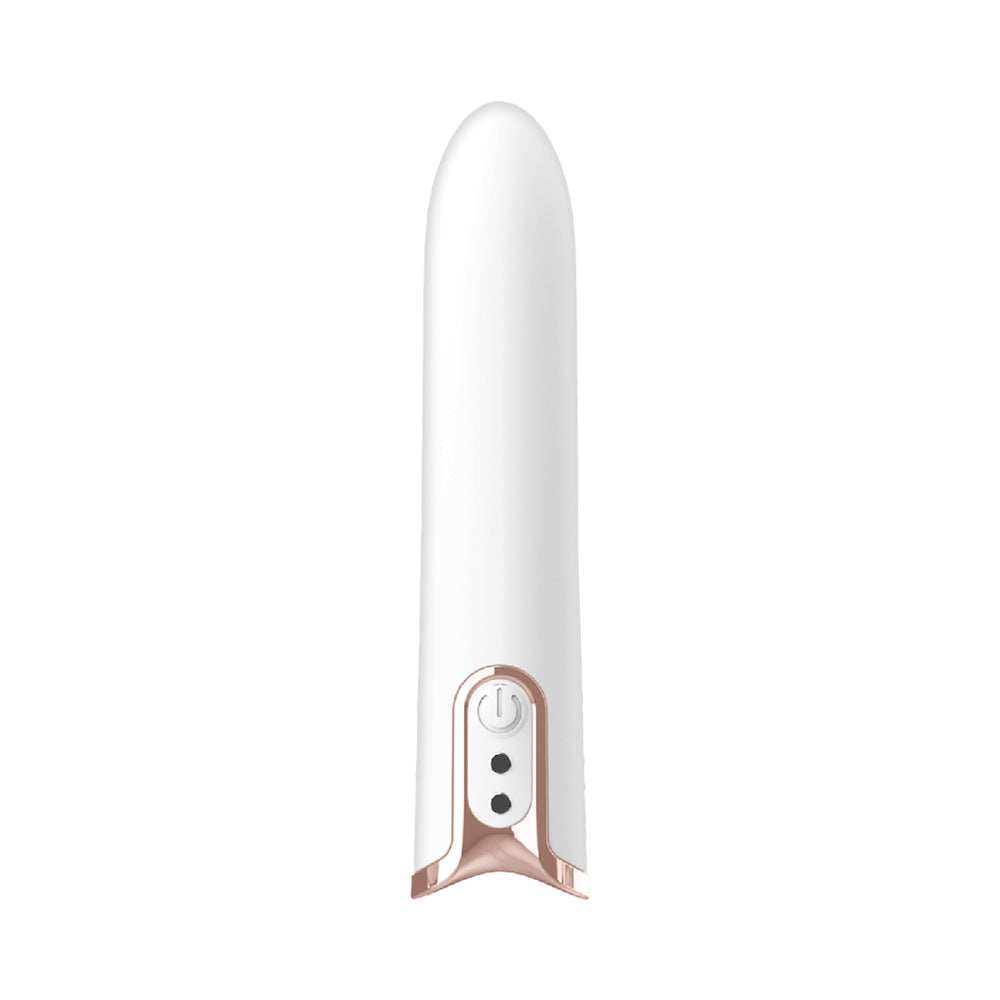 Nasstoys - Gold Glam Bullet Vibe White - Vibrators