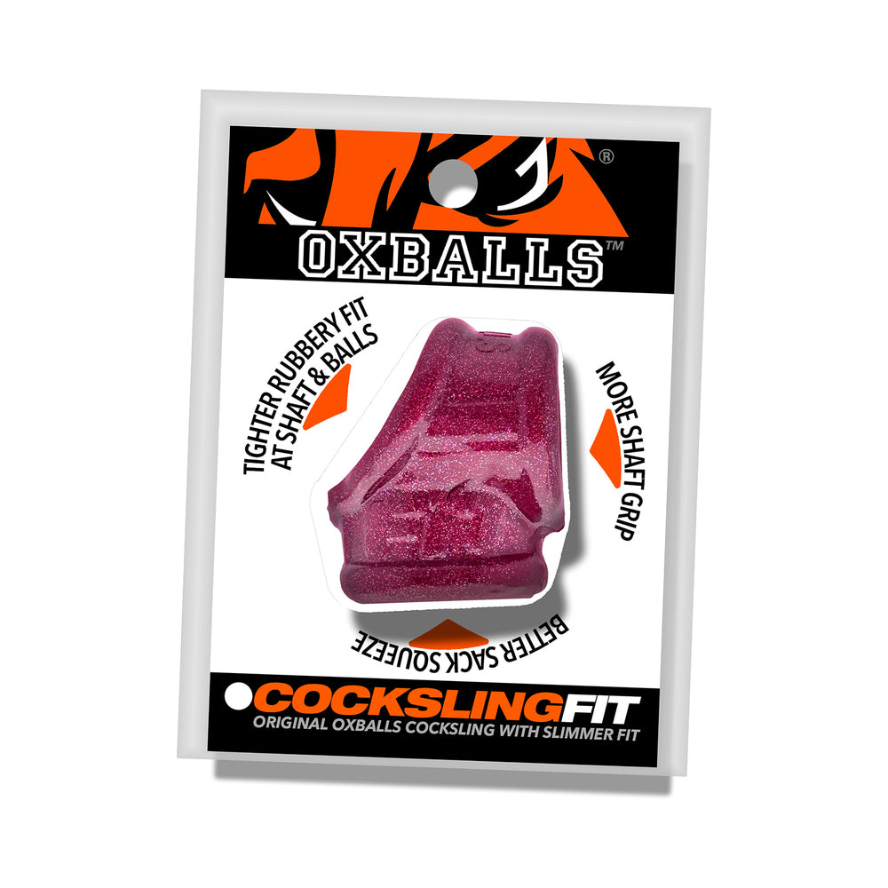 Oxballs - Oxballs Cocksling Fit Sling Cherry Lips - Cockrings