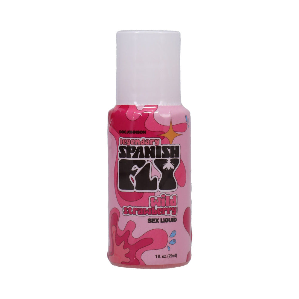 Doc Johnson - Spanish Fly Sex Liquid Wild Strawberry 1 oz. Bulk - General - Liquid