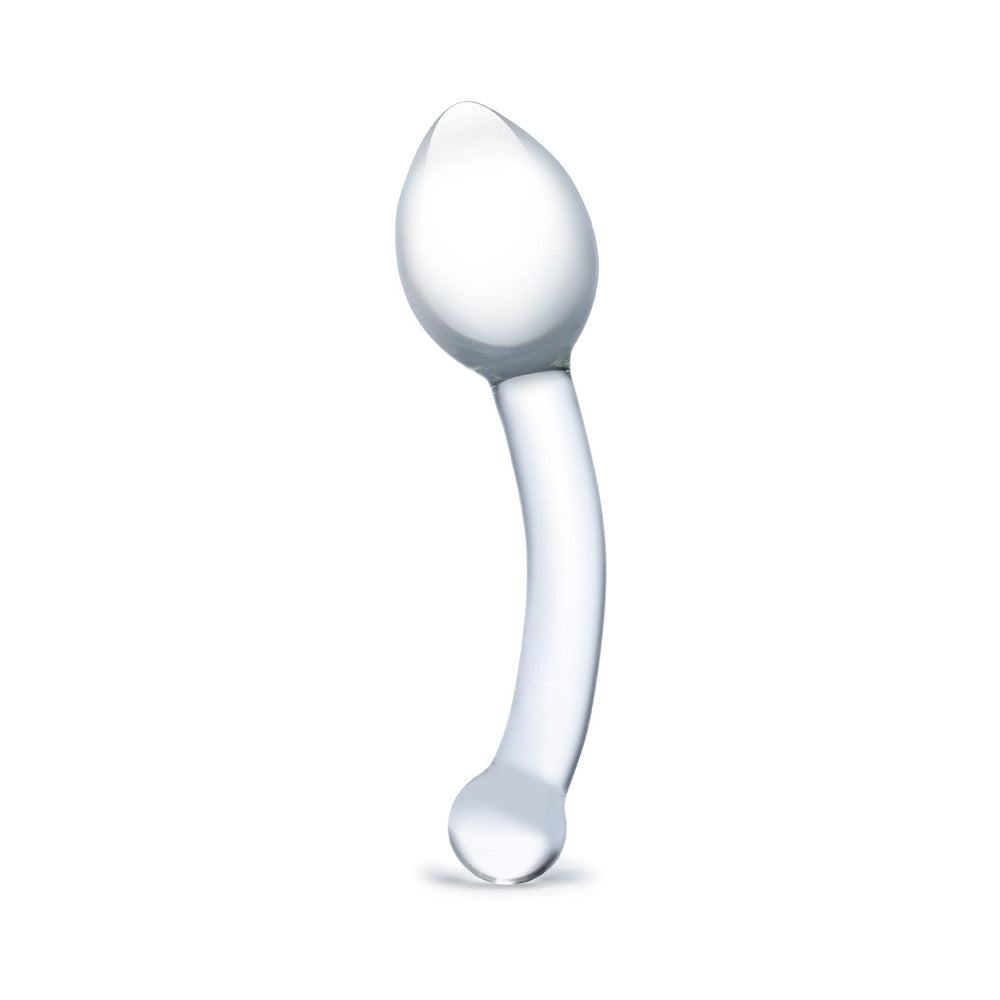 Electric Eel - Glas 8 in. Pure Indulgence Anal Slider Prostate Stimulating Glass Dildo - Anal Toys & Stimulators - Glass
