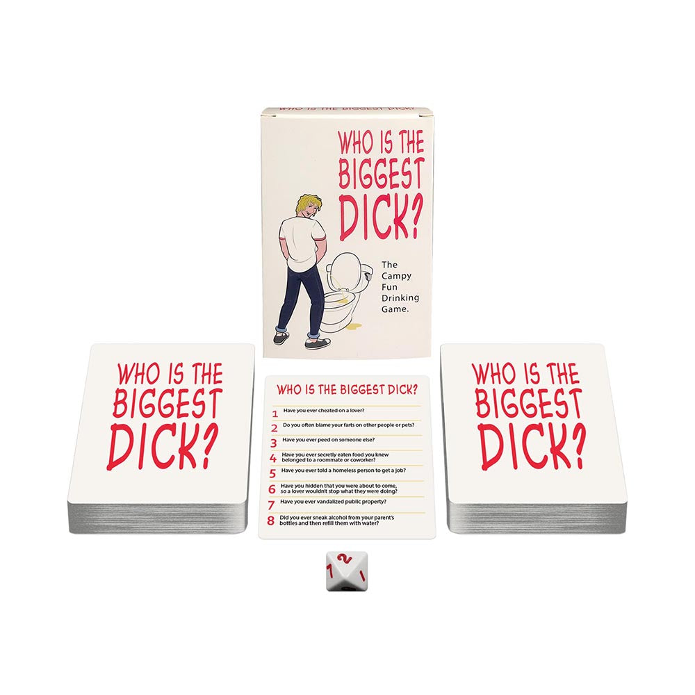 Kheper Games - Who''s the Biggest Dick? Drinking Card Game - Novelties & Games