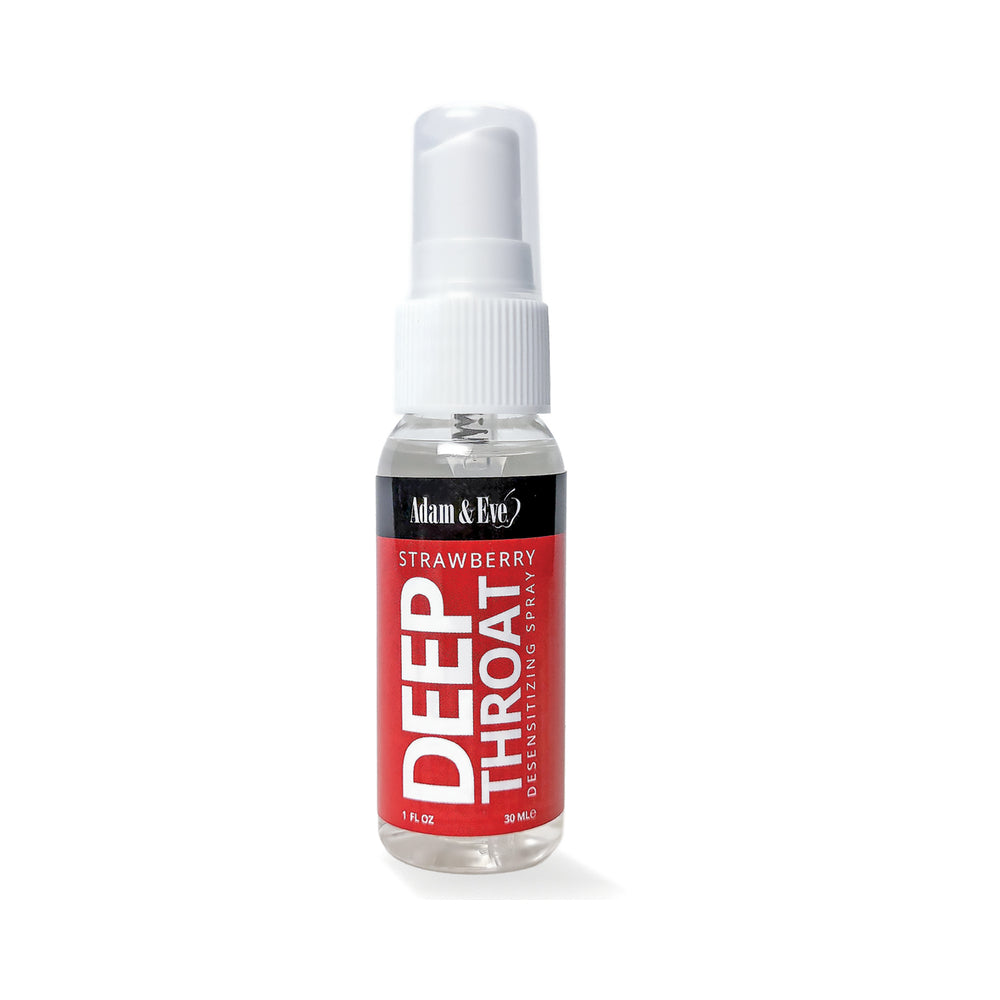 Adam & Eve - Adam & Eve Deep Throat Desensitizing Spray Strawberry - Supplements & Enhancers