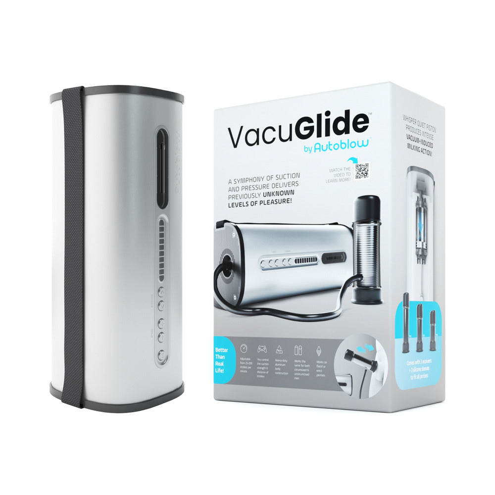 Autoblow - VacuGlide by Autoblow Suction-Aided Milking Machine - Masturbation Aids for Males