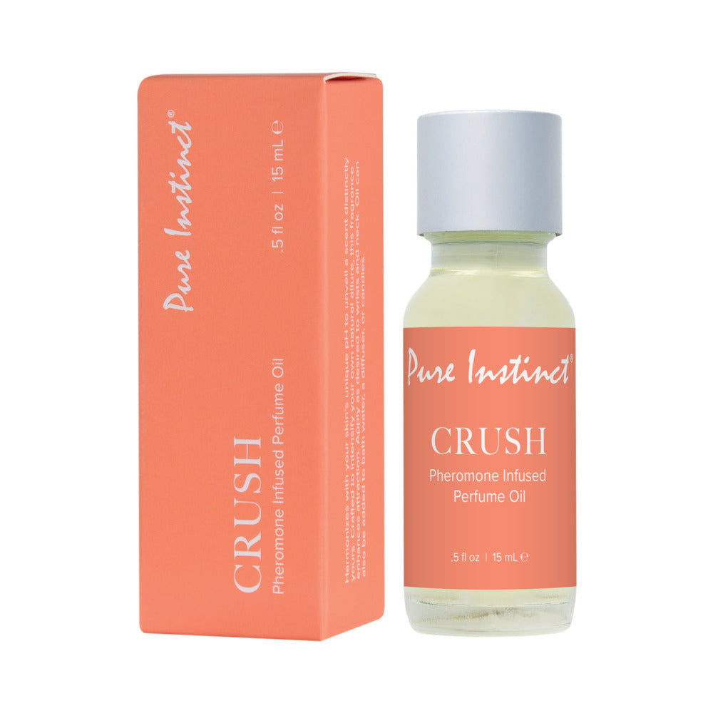 Classic Brands - Pure Instinct Pheromone Perfume Oil Crush Dropper 0.5 oz. - Supplements & Enhancers - Liquid