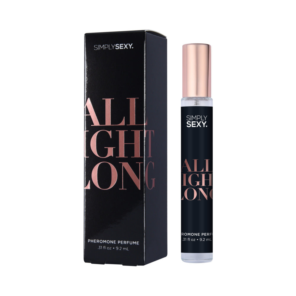 Classic Brands - Simply Sexy Pheromone Perfume Spray All Night Long 0.31 oz. - Supplements & Enhancers - Liquid