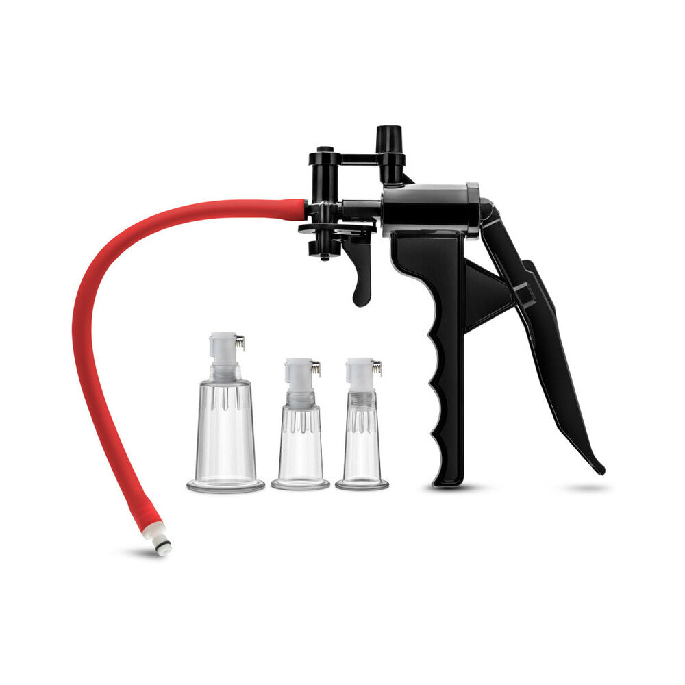Blush - Temptasia Clitoris and Nipple Pleasure and Enhancement Pump System - Bondage & Fetish Toys - Acrylic