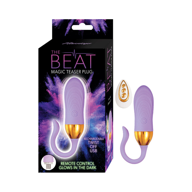 Nasstoys - The Beat Magic Teaser Plug Lavender - Vibrators - Silicone