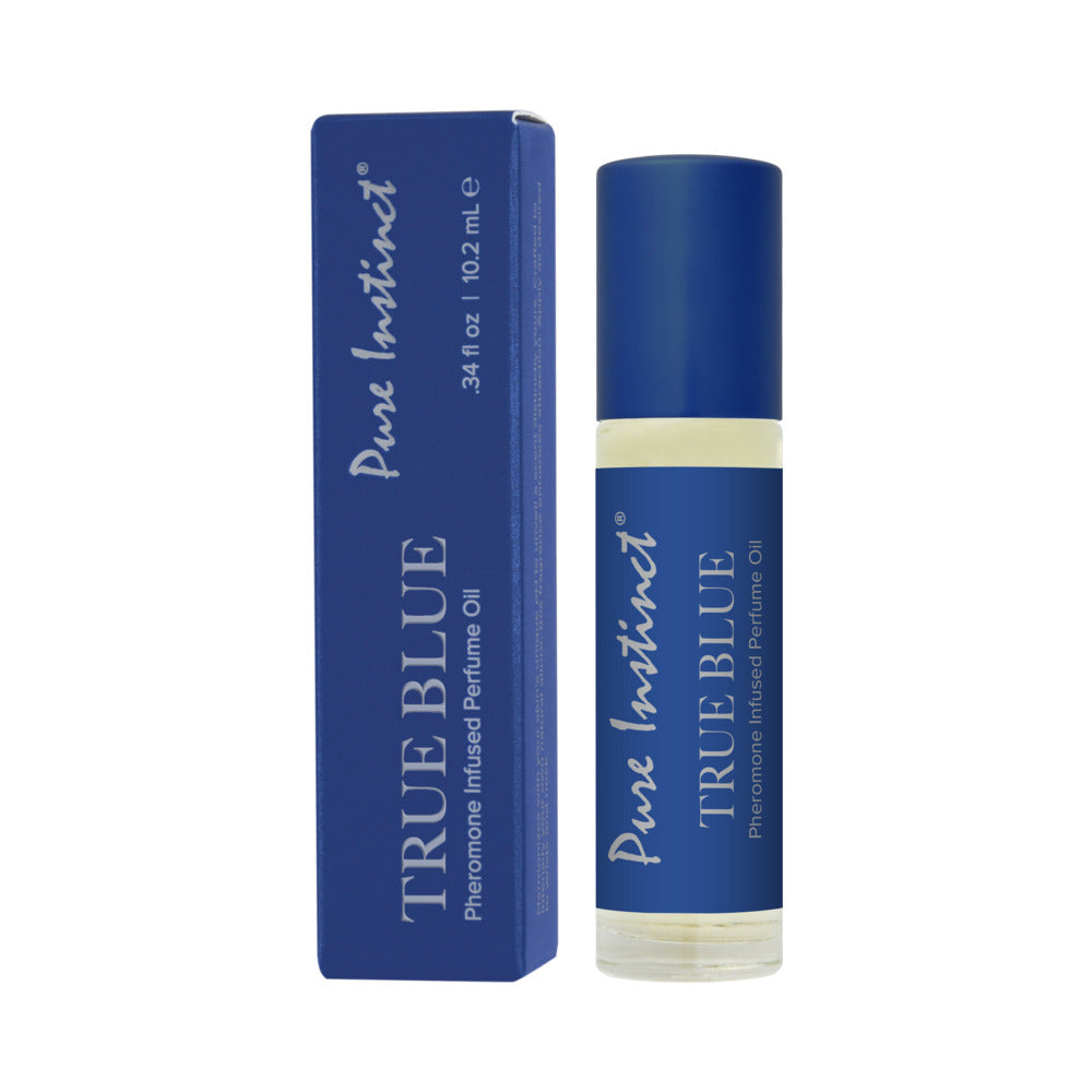 Classic Brands - Pure Instinct Pheromone Pefume Oil Roll-On True Blue 10.2 ml 0.34 fl. oz. - Supplements & Enhancers - Liquid