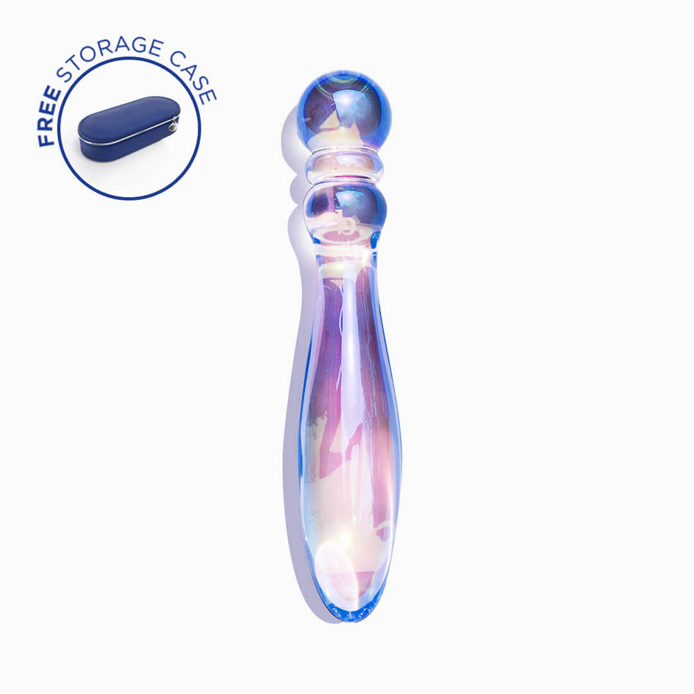 Biird - Biird Cecii Beaded Glass Dildo - Dildos - Glass