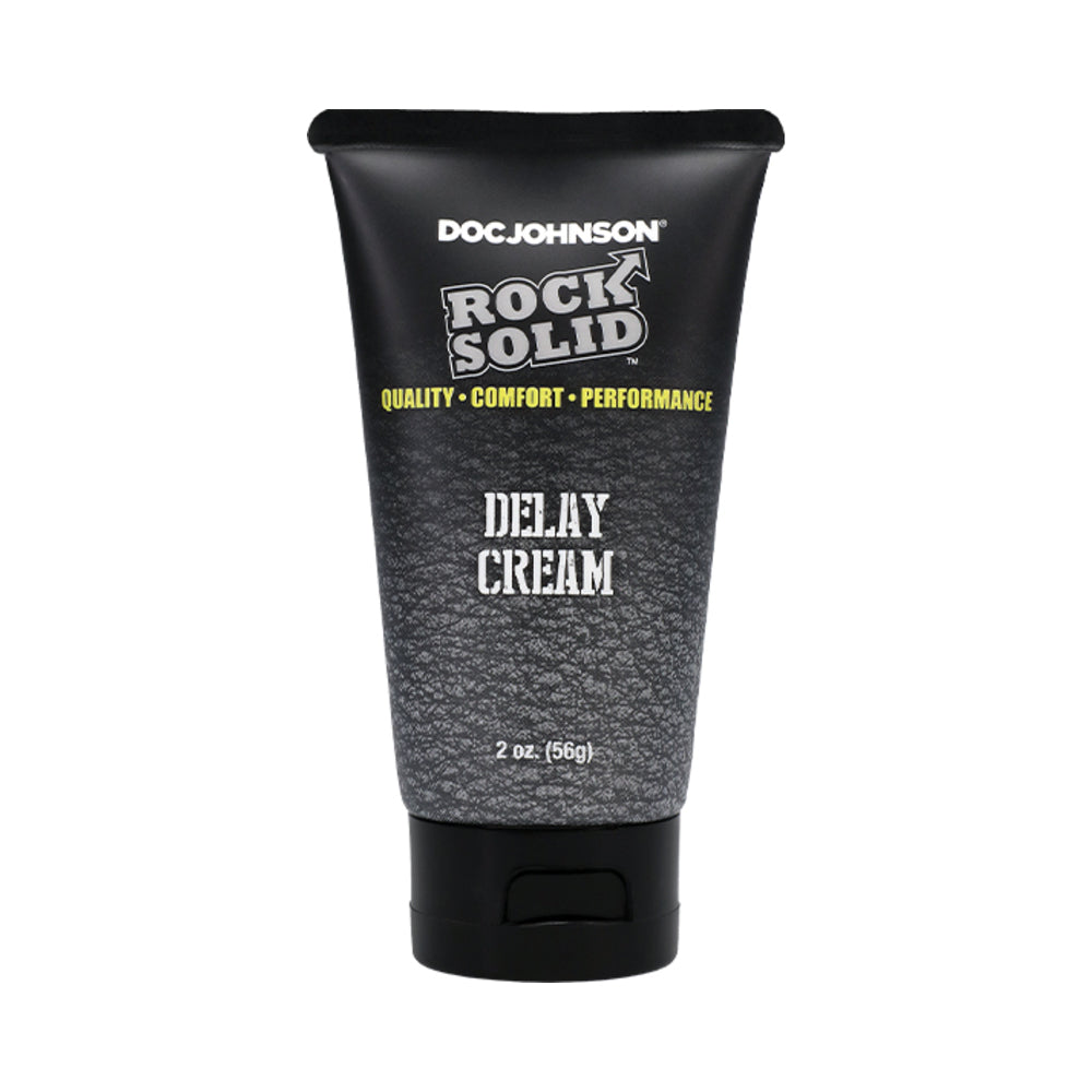 Rock Solid - Rock Solid Delay Cream 2 oz. (Bulk) - Supplements & Enhancers - Cream
