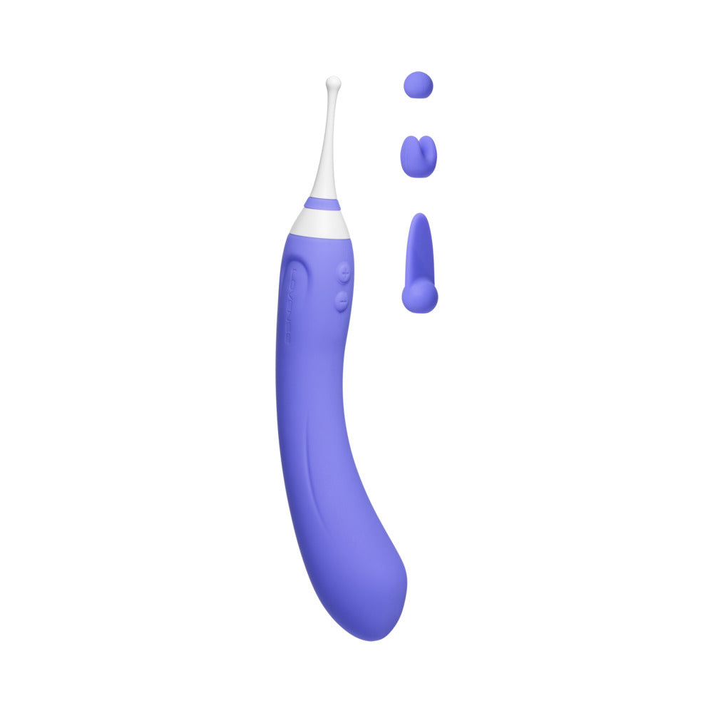 Lovense - Lovense Hyphy Bluetooth Remote-Controlled Dual-End Vibrator Clitoral and G-Spot Stimulator - Vibrators - Silicone