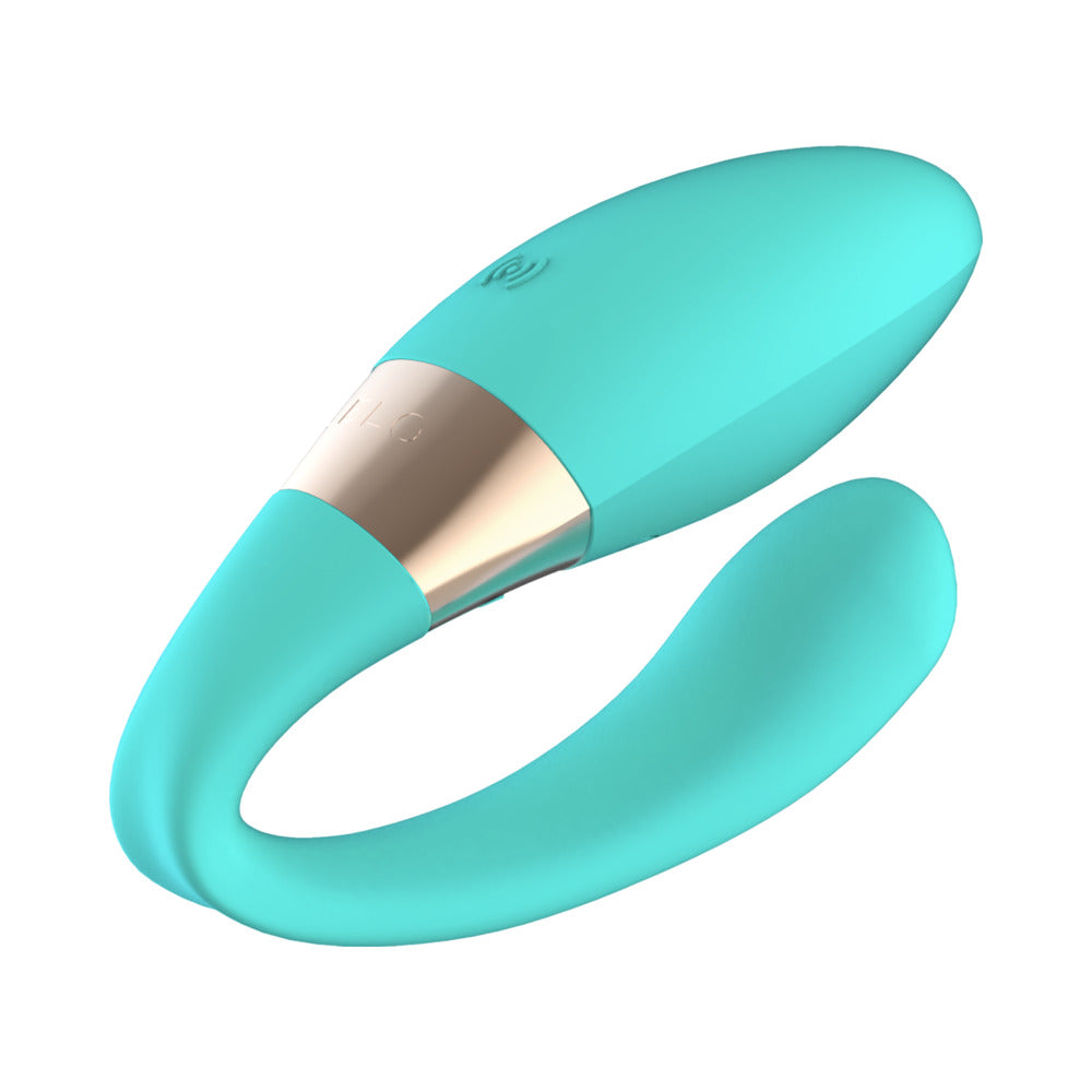 LELO - LELO TIANI HARMONY Rechargeable Dual Stimulation Couples Vibrator Aqua - Vibrators - Silicone