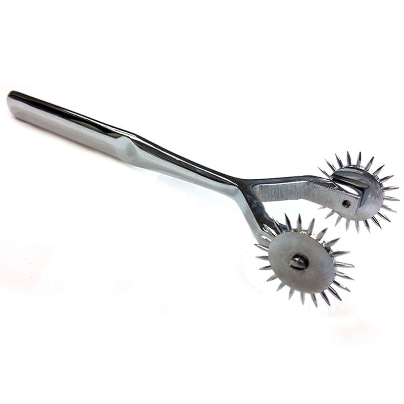 Rouge Garments - Rouge 2 Prong Pinwheel - Bondage & Fetish Toys - Metal