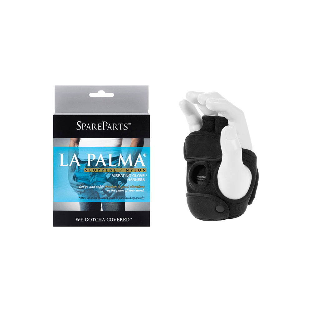 SpareParts - SpareParts La Palma Harness - Glove Only Black Right Size XS/S - Harnesses & Strap-Ons - Neoprene
