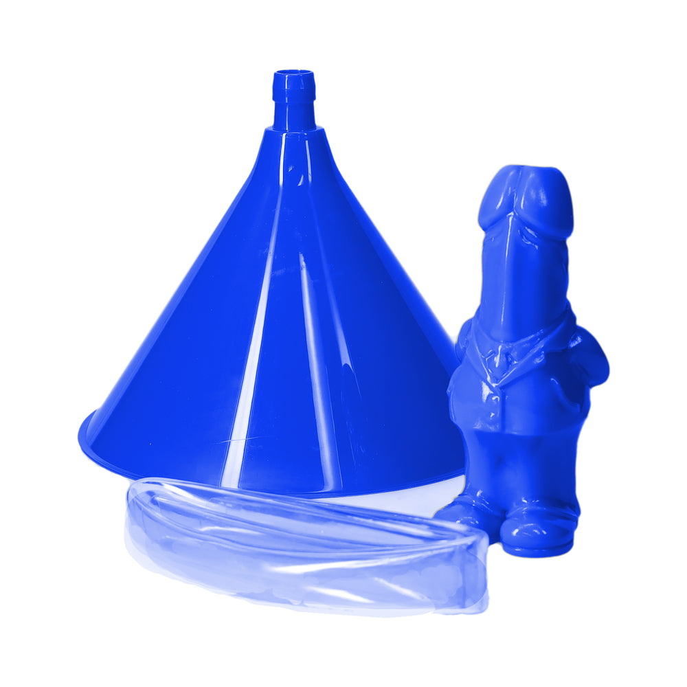 Shots - The Dickheads Beer Bong Blue - Novelties & Games - PVC