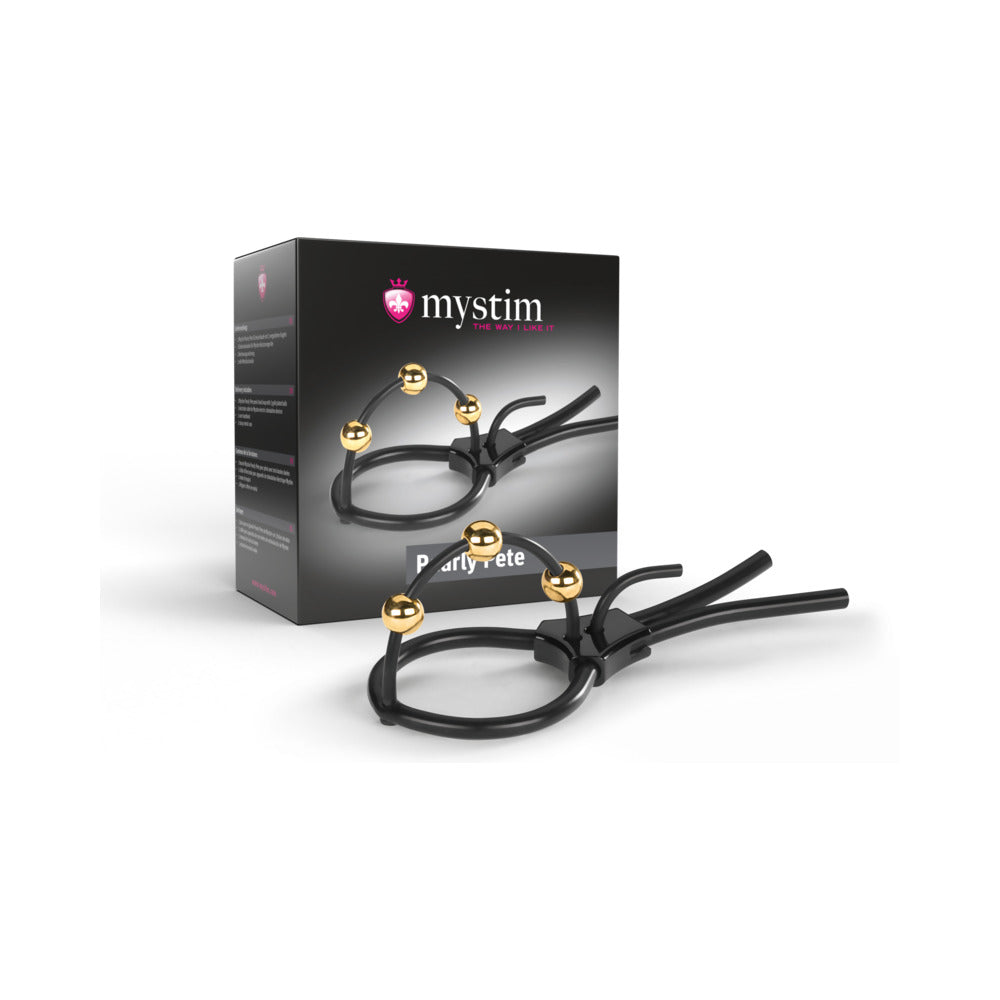 Mystim - Mystim Pearly Pete Corona Glans Strap - Bondage & Fetish Toys - Silicone