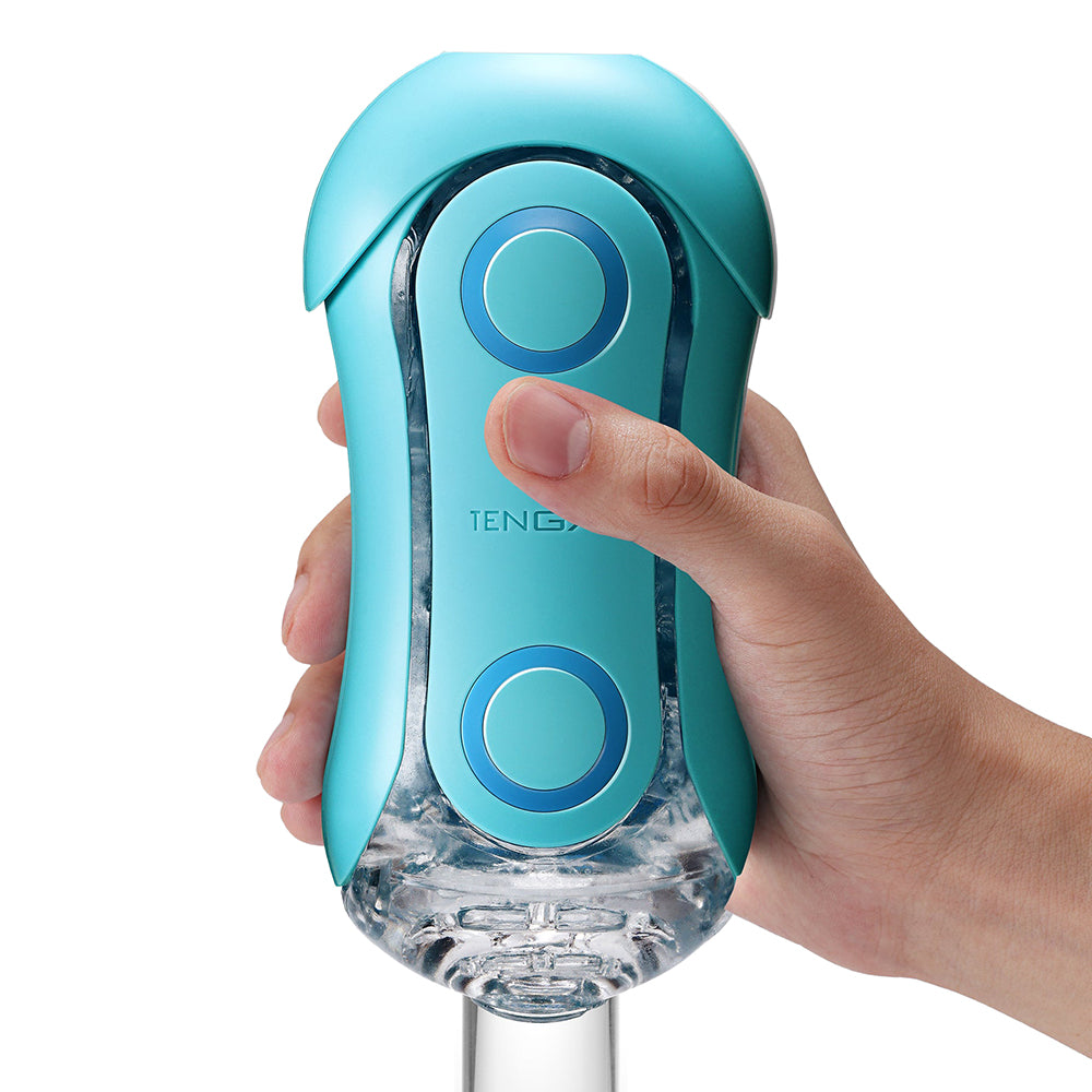 Tenga - Tenga Flip Orb Ocean Blue - Masturbation Aids for Males - TPE/TPR/Elastomers