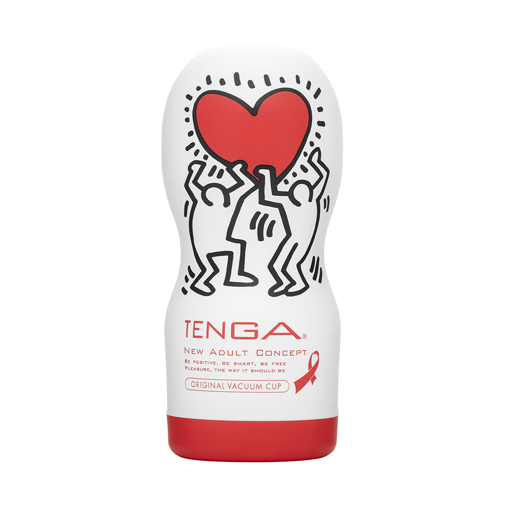 Tenga - Tenga Keith Haring Original Vacuum Cup - Masturbation Aids for Males - TPE/TPR/Elastomers