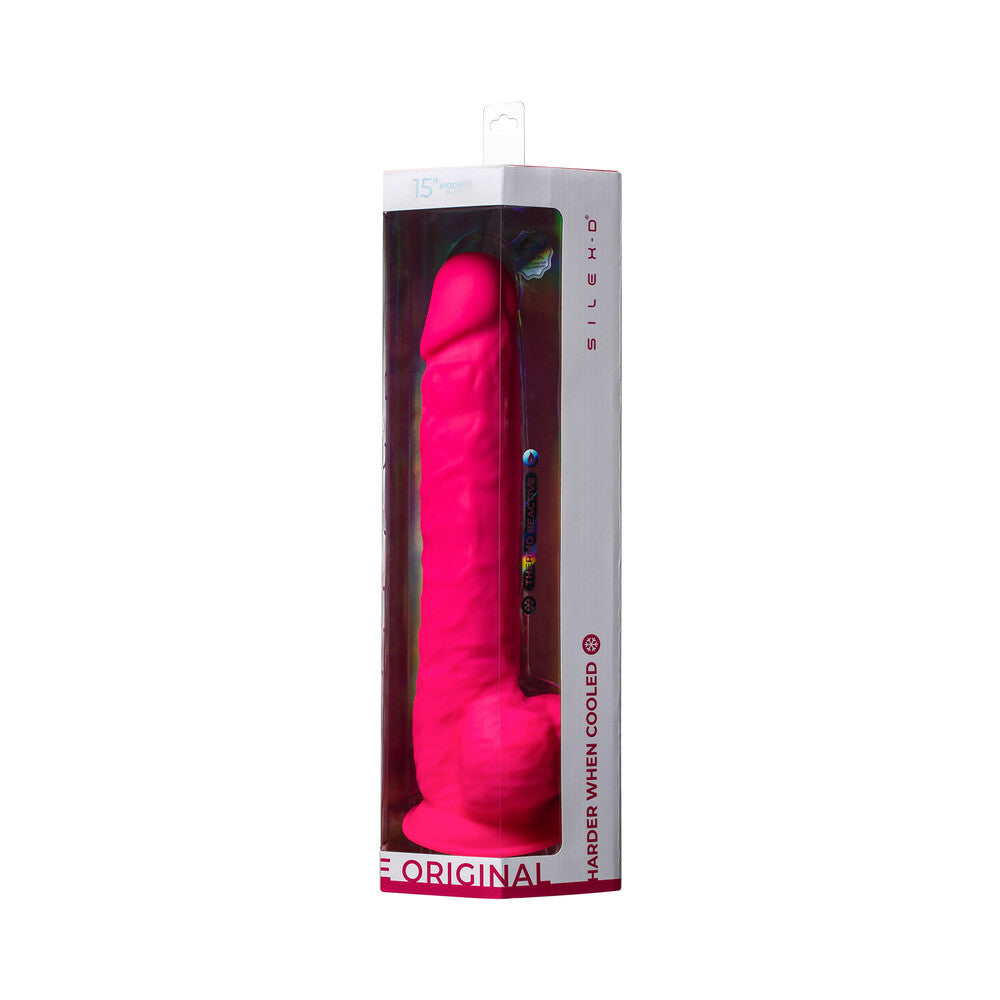 Doc Johnson - SILEX-D The Original Model 1 Dildo 15 in. Pink - Dildos - Silicone