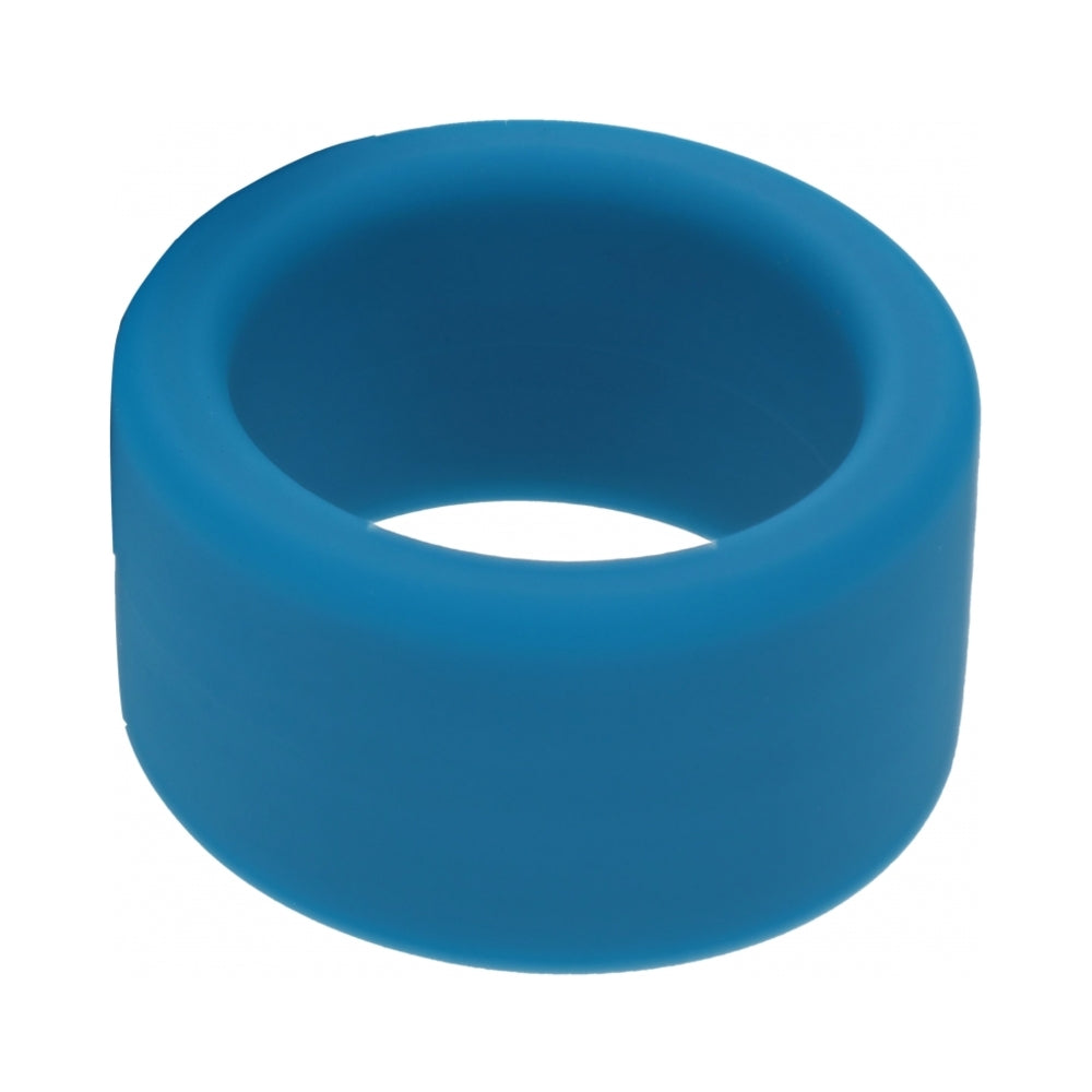 Shots - LEVELZ Liquid Silicone Ball Strap Medium 34mm Teal - Cockrings