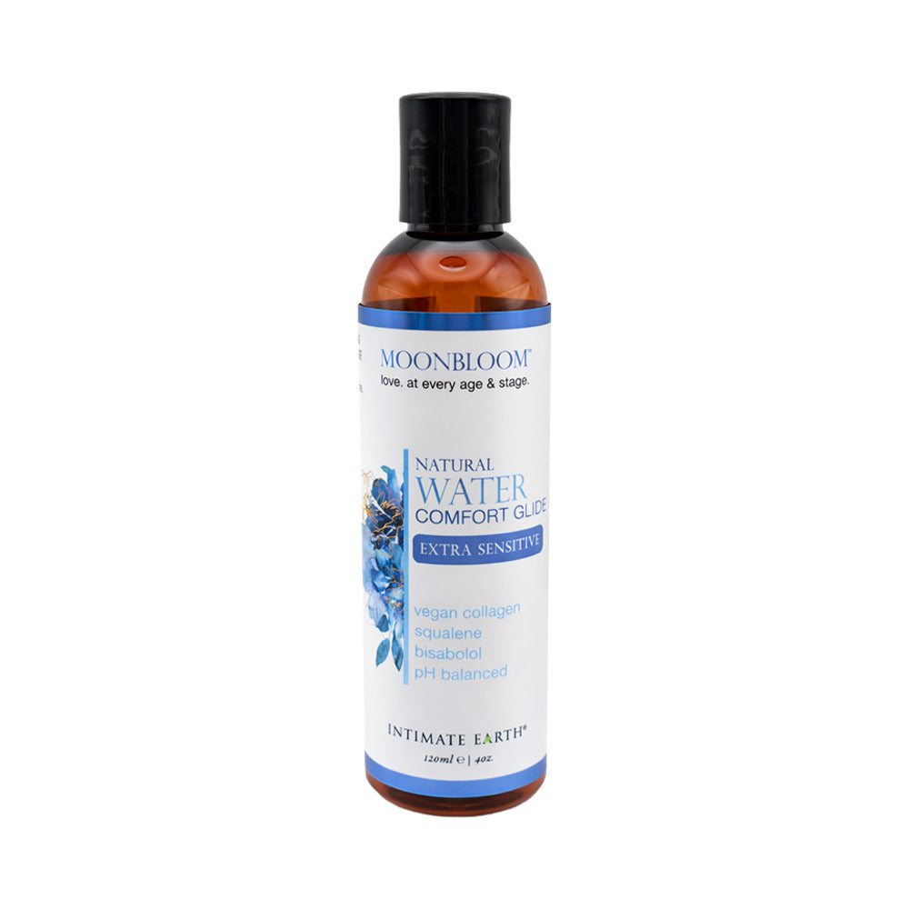 Intimate Earth - Intimate Earth Moon Bloom Water Comfort Glide 4 oz. - Lubricants, Creams & Glides