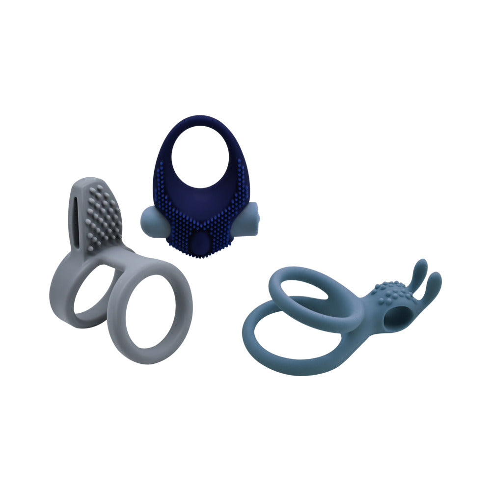 Adam & Eve - Adam & Eve Rockin'' Rumbler Enhancers - Cockrings - Silicone