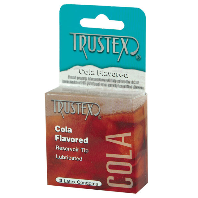 Trustex - Trustex Flavored Condoms (Cola/3 Pack) - General - Latex