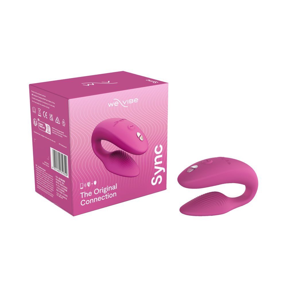 We-Vibe - We-Vibe Sync 2 Rechargeable Remote Control Couples Vibrator Rose - Vibrators