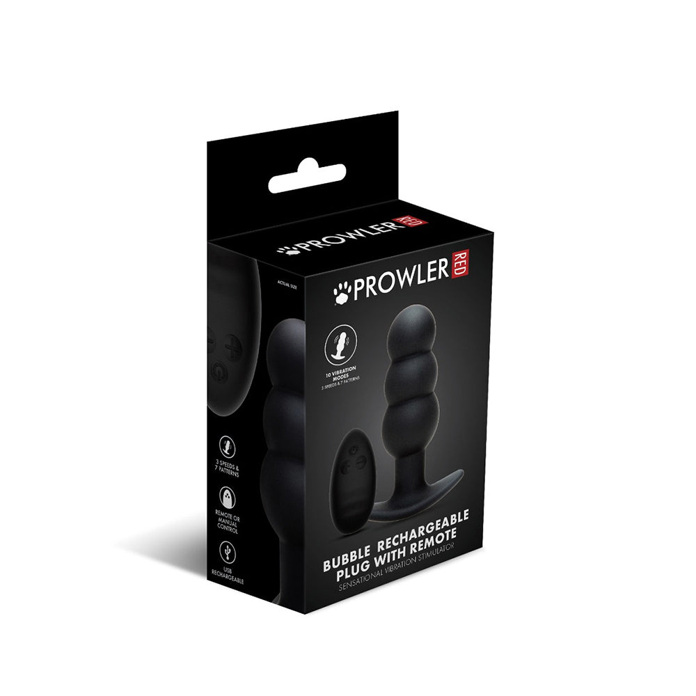 Prowler RED - Prowler RED Bubble Rechargeable Plug with Remote - General