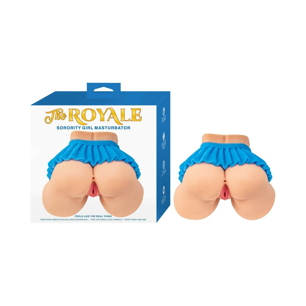 Nasstoys - The Royale Sorority Girl Masturbator White W/Blue Skirt - General