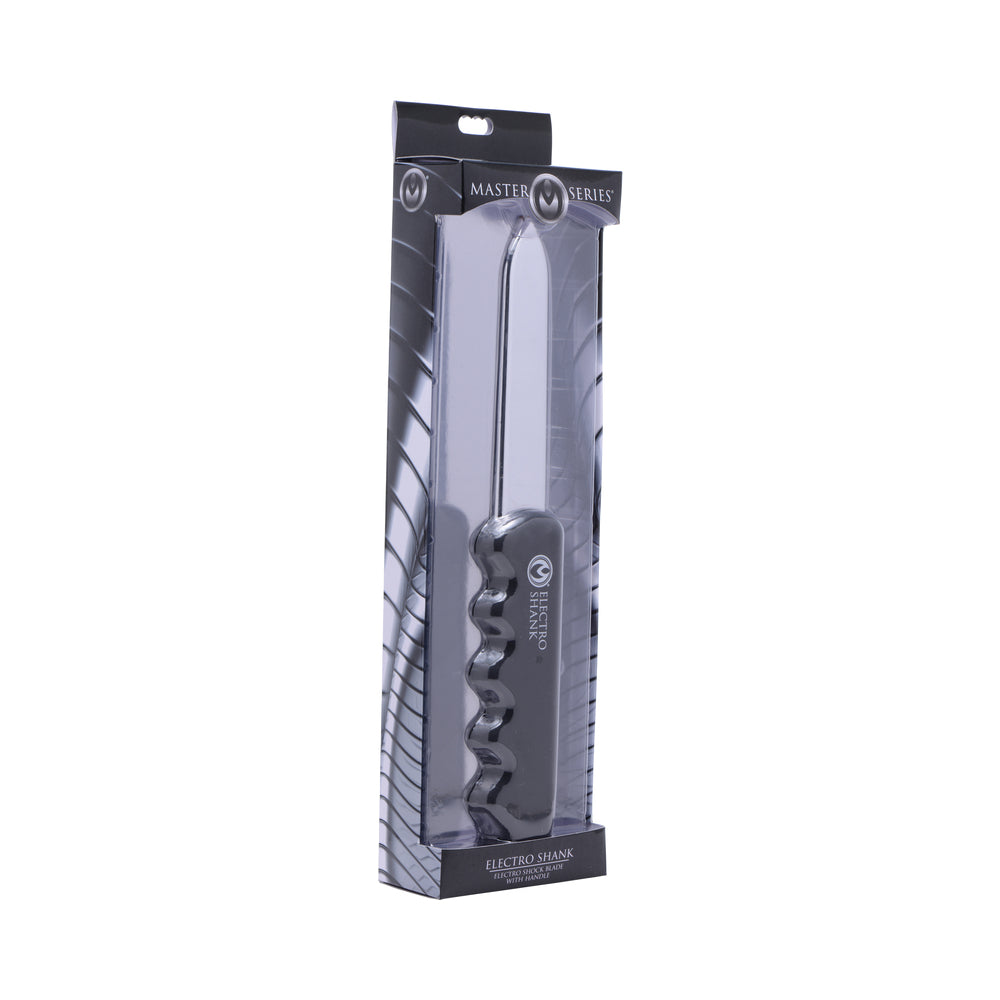 XR Brands - Master Series Electro Shank Shock Blade Handle - Bondage & Fetish Toys - Metal
