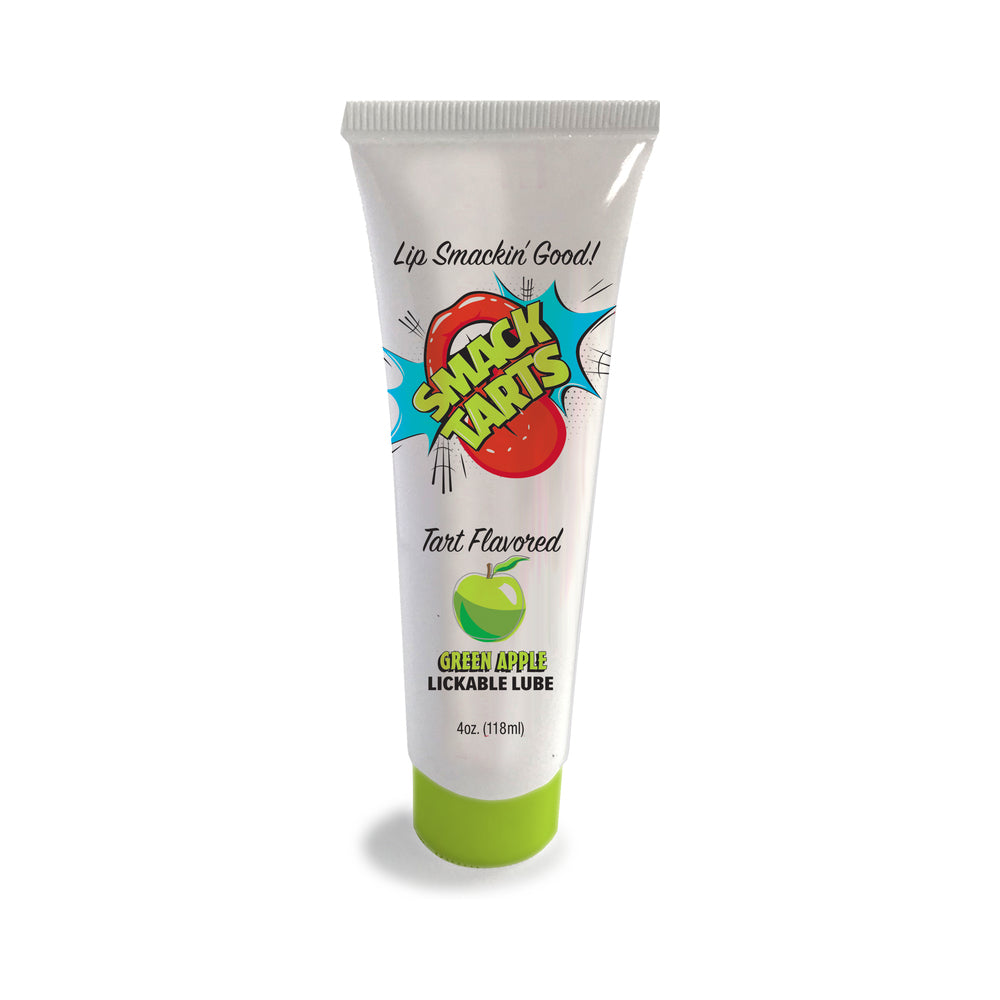 Little Genie - Smack Tarts Lickable Lube Sour Green Apple 2 oz. - Lubricants, Creams & Glides