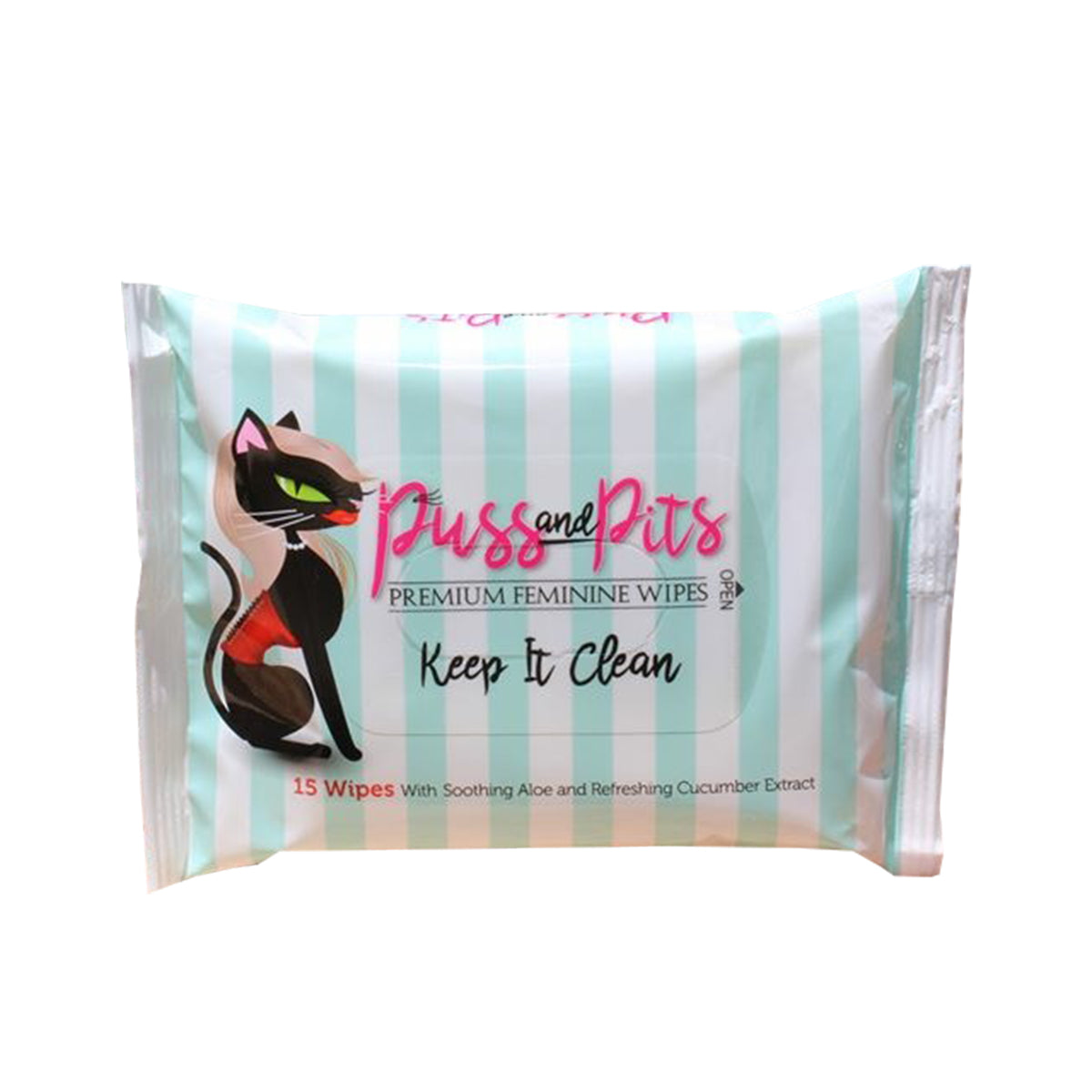 Puss & Pits - Puss and Pits Wipes 15-Pack - Sexual Wellness