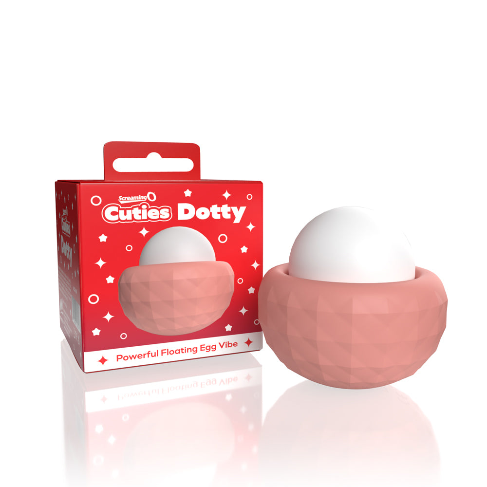Screaming O - Screaming O Cuties Dotty Egg Vibrator Dusty Rose - Vibrators - Silicone