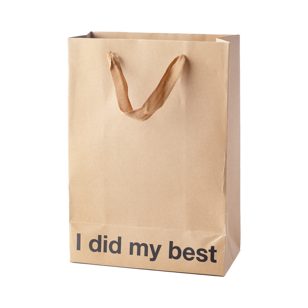 Wood Rocket - Snarky Gift Bags I Did My Best 3pk - Novelties & Games - Paper