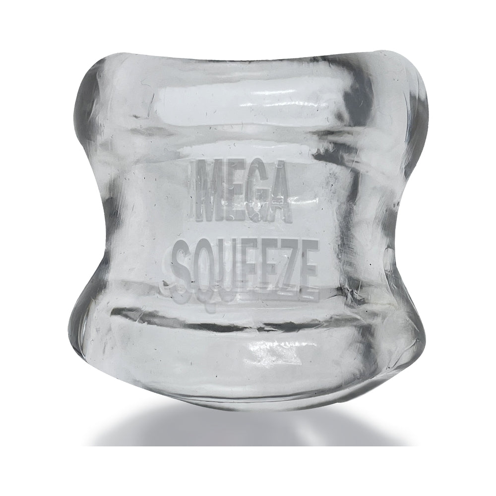 Oxballs - Oxballs Mega Squeeze Ergofit Ballstretcher Clear - Cockrings - TPE/TPR/Elastomers