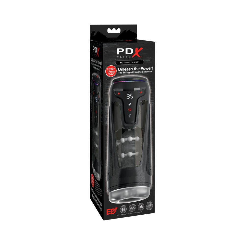 PDX Brands - PDX Elite Moto-Bator Pro - Masturbation Aids for Males - TPE/TPR/Elastomers