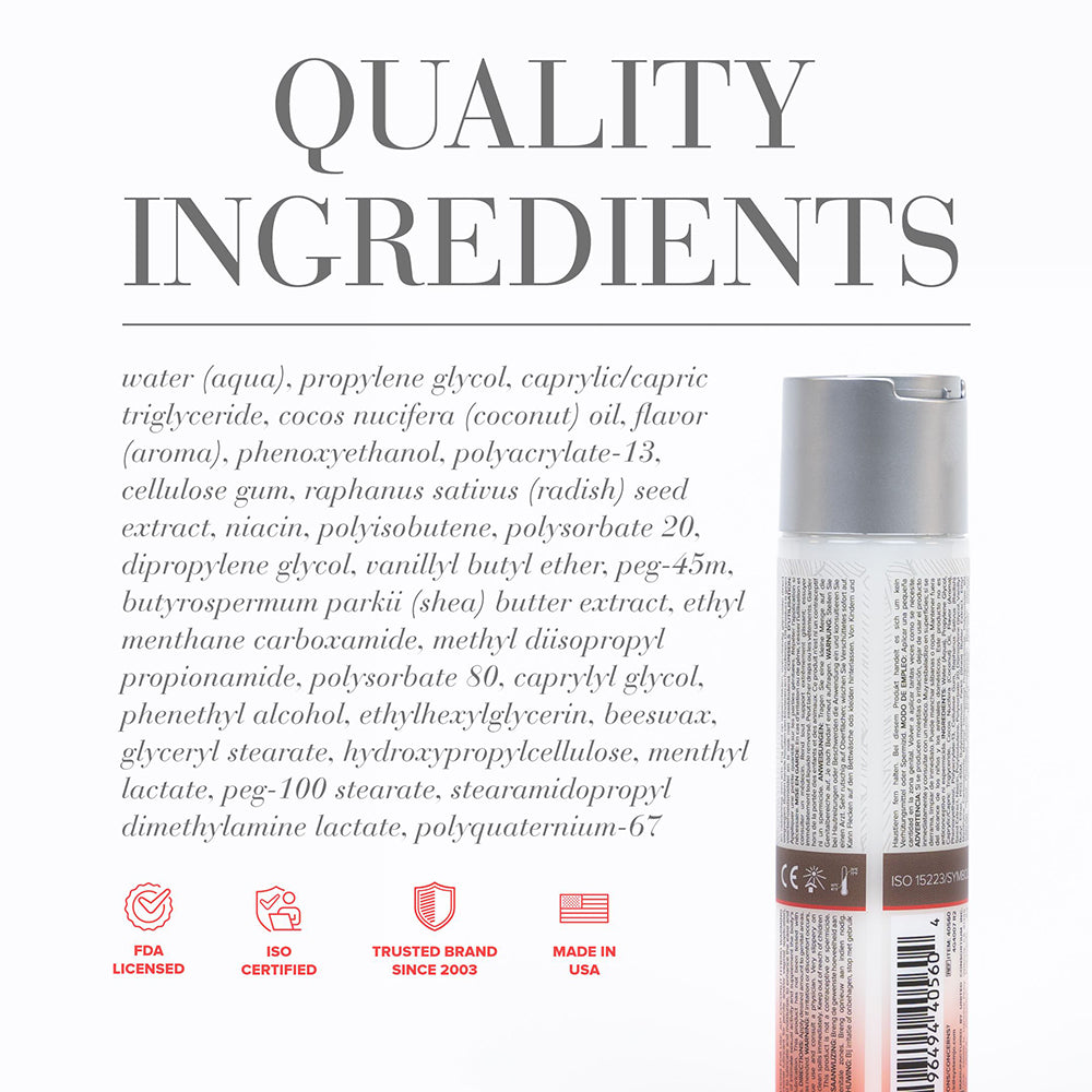 System JO - JO Coconut Hybrid Warming Lubricant 4 oz. - Lubricants, Creams & Glides - Liquid