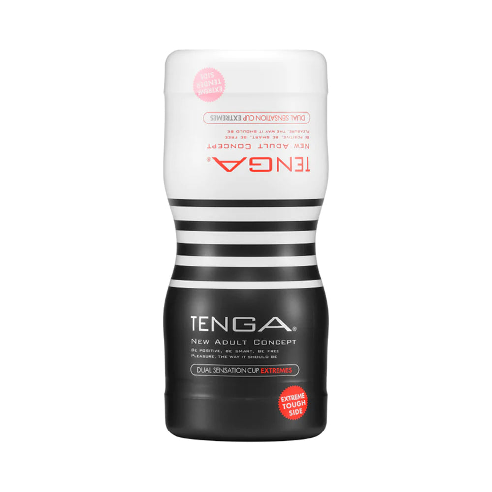 Tenga - Tenga Dual Sensation Cup Extremes Stroker - Masturbation Aids for Males - TPE/TPR/Elastomers