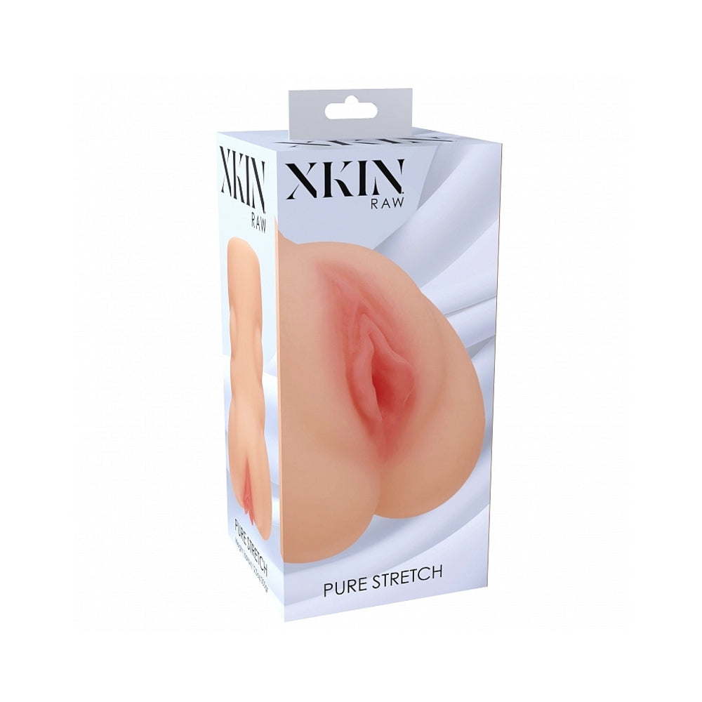 Shots - Xkin Raw Pure Stretch Stroker Beige - Masturbation Aids for Males