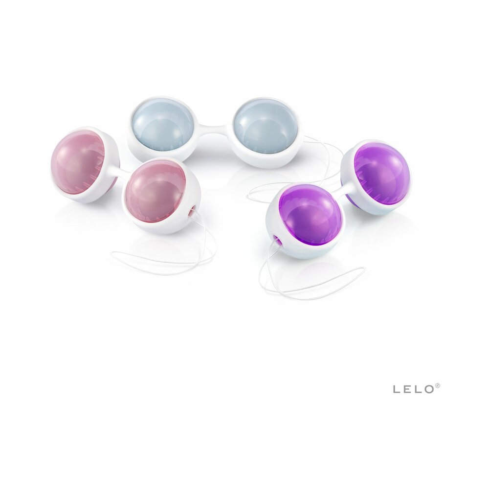 LELO - LELO BEADS Plus Kegel Balls Set Blue/Pink/Purple - Sexual Wellness - ABS