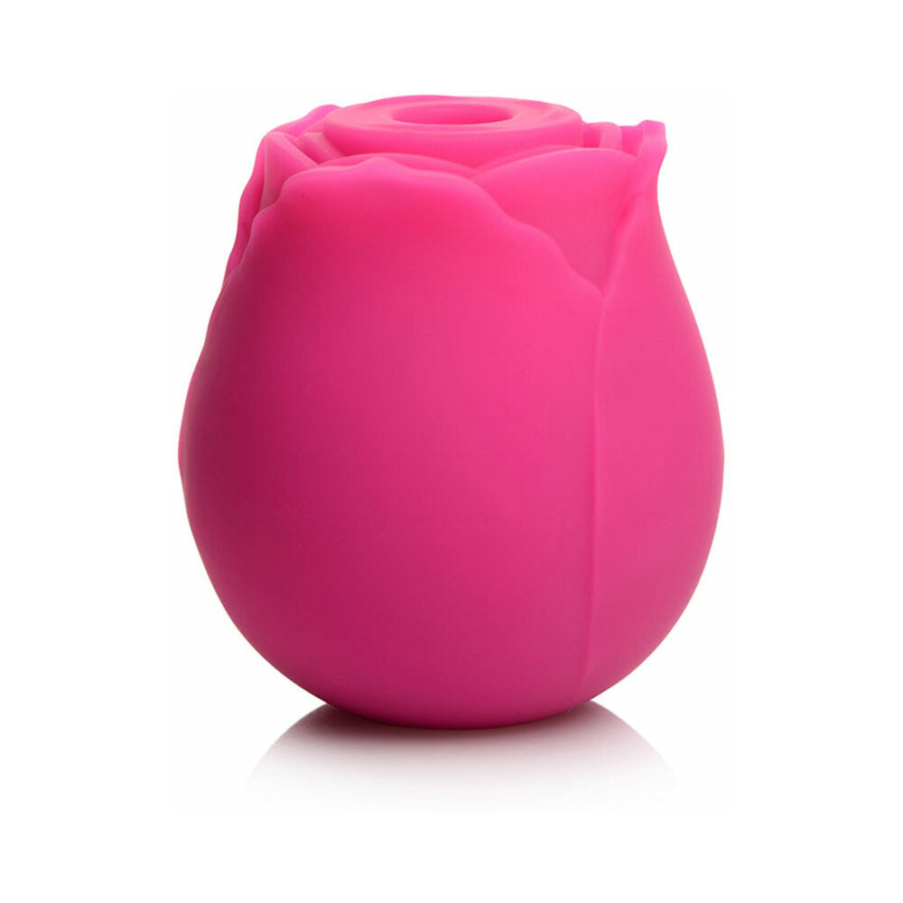 Curve Novelties - Curve Toys Gossip Cum Into Bloom Rechargeable Silicone Clitoral Stimulator Rose Crush Magenta - Vibrators - Silicone