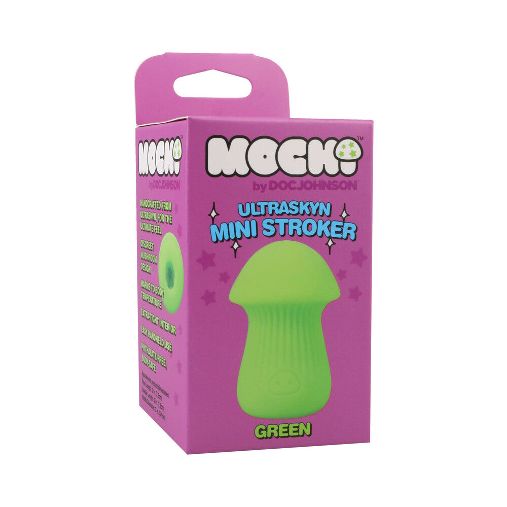 Doc Johnson - Mochi ULTRASKYN Mini Stroker Green - Masturbation Aids for Males