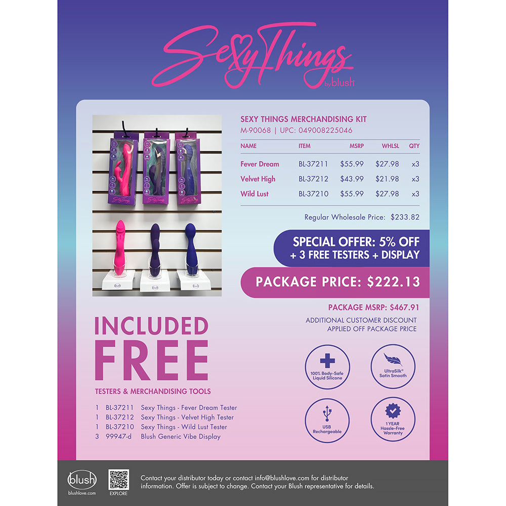 Blush - Sexy Things Merchandising Kit - General
