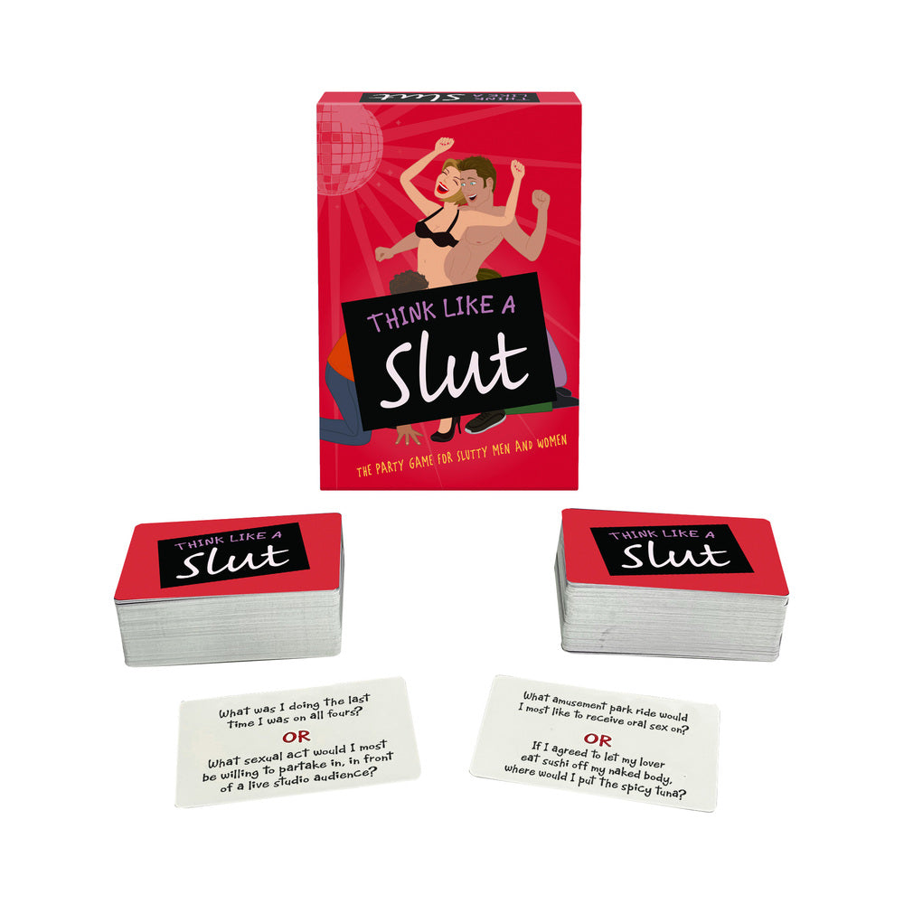 Kheper Games - Think Like A Slut Card Game - Novelties & Games
