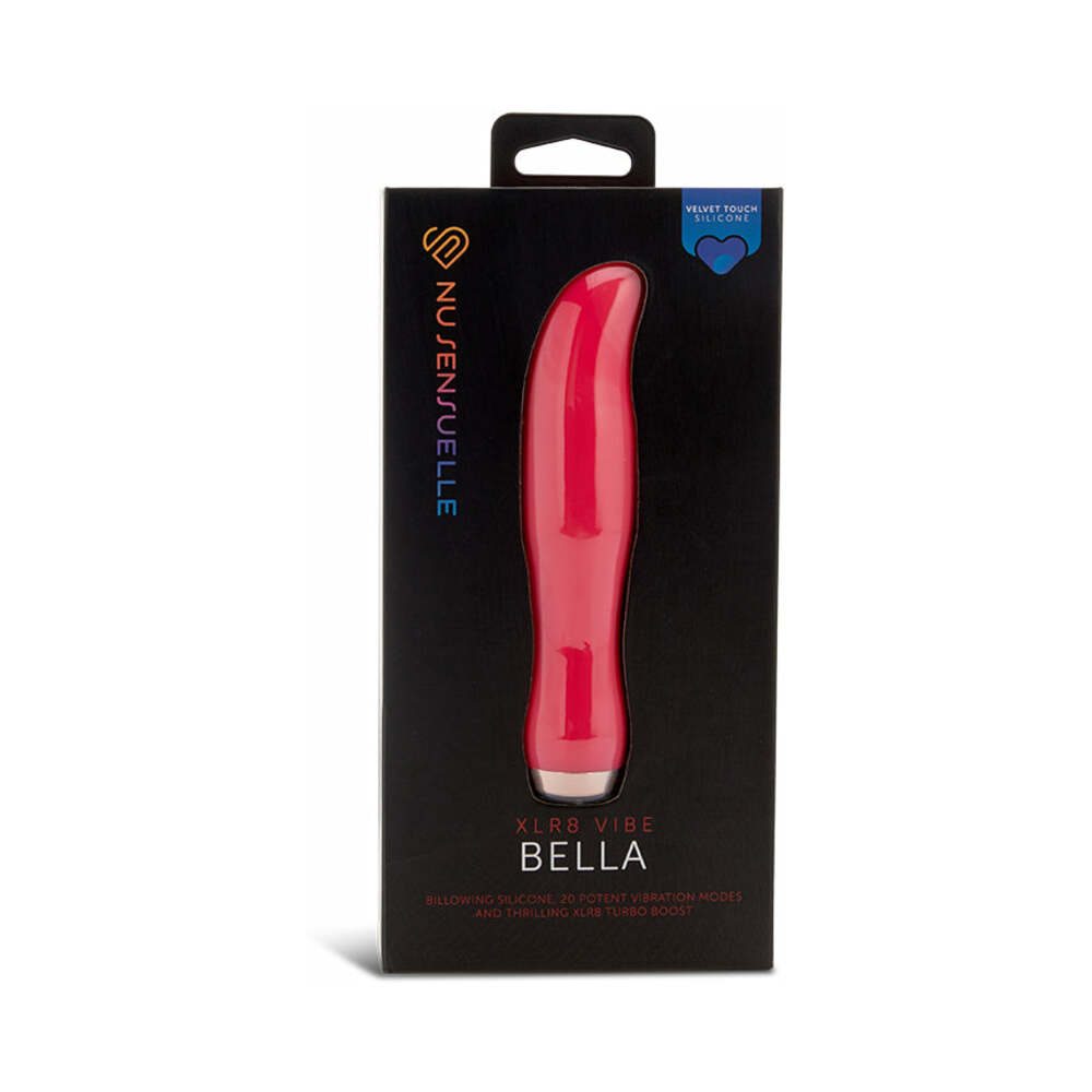 Nu Sensuelle - Nu Sensuelle Velvet Touch Bella Hot Pink - Vibrators - Silicone